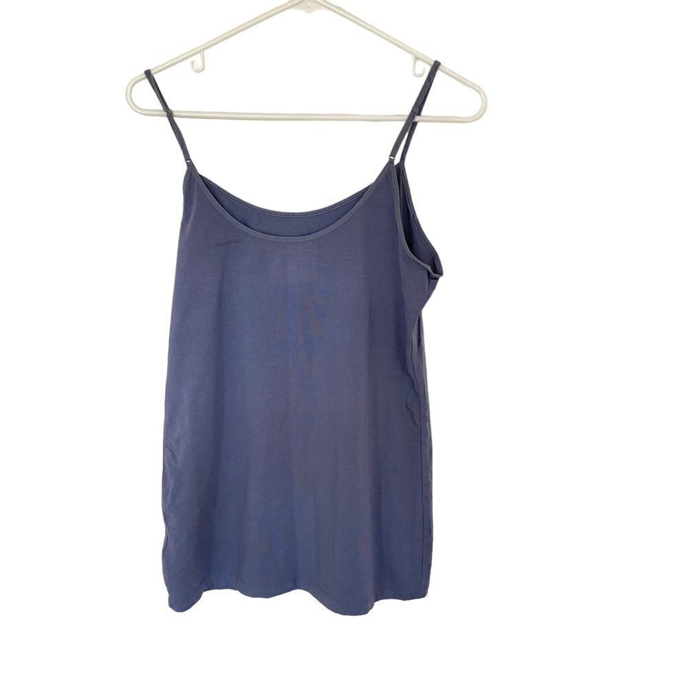 Time and Tru NEW adjustable strap tank Large bluish gray - Picture 3 of 5